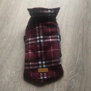 Dog jacket both sides wearable